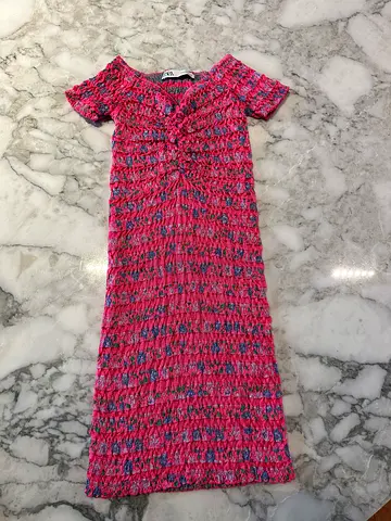 Zara flowers dress