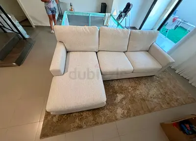 Crate And Barrel Axis L SHAPE SOfa