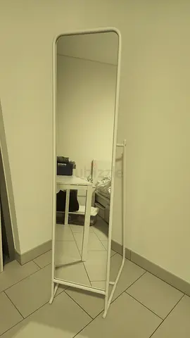 IKEA KNAPPER free-standing mirror with hangers