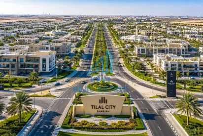 FREEHOLD 16 TOWNHOUSE PLOTS IN TILAL CITY SHARJHA