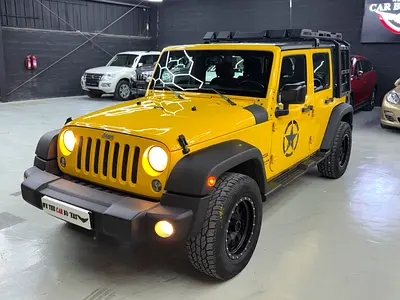 JEEP WRANGLER SPORTS ( UNLIMITED ) 2015 128935 KMS GCC SPECS WELL MAINTAINED