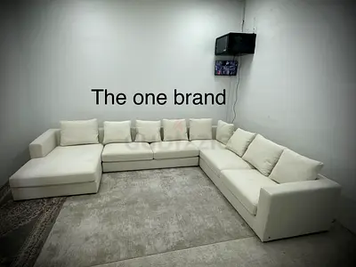 Like new condition the one brand Ushape sofa