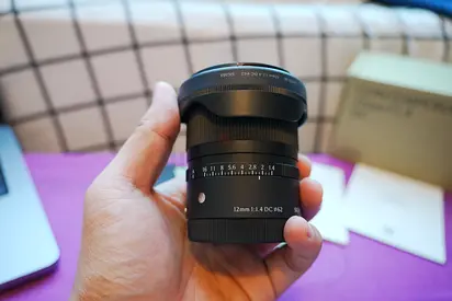 Sigma 12mm f/1.4  (12mm 1.4) wide-angle lens - good condition