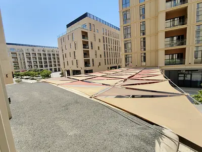 Brand New 1bhk apartment full glass window gym pool one free parking in Al Mamsha sharjah