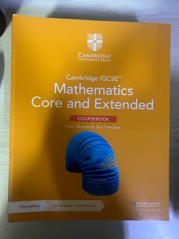 IGCSE CORE MATHEMATICS TEXTBOOK