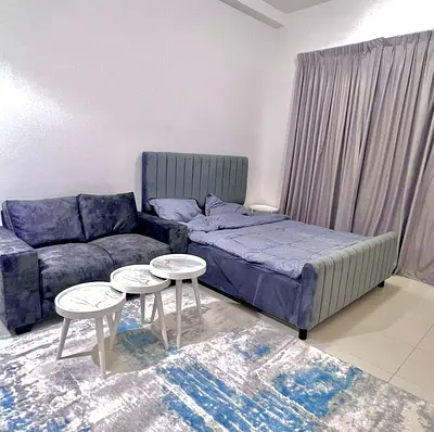 FURNISHED STUDIO FOR RENT IN SMART TOWER 1, AL AMERAH, AJMAN