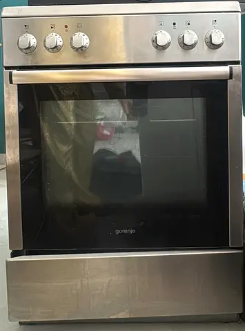 Gorenje Stainless Steel electric gas with Built-in Oven - Used, Good Working Condition