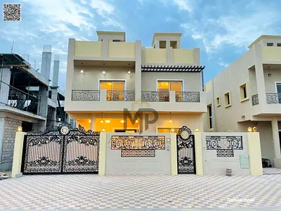 Villa for sale | ajman| al helio 2 area | 5 master rooms, majlis, 2 halls| freehold | negotiable price.