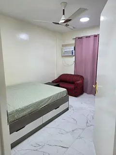 Room for rent in Abu shagara near Lulu exchange only for Indian working  lady.shared washroom.