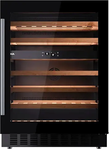 Teka RVU 20046 Free standing/Built-in Wine-Beverage Cooler With 46 bottles Capacity, Reversible Door