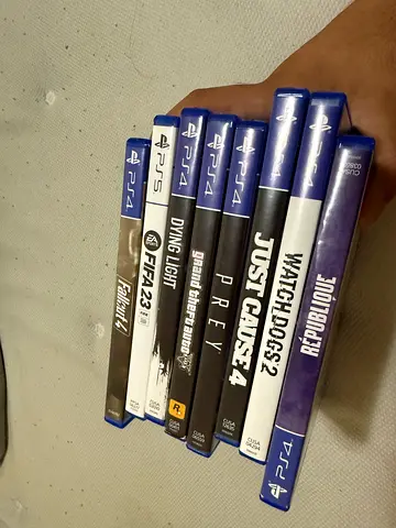 Bundle of PS4/PS5 Games — FIFA 23, GTA V, Watch Dogs 2, Just Cause 4 + more