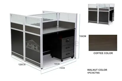 Brand new face to face two person Office workstation Available