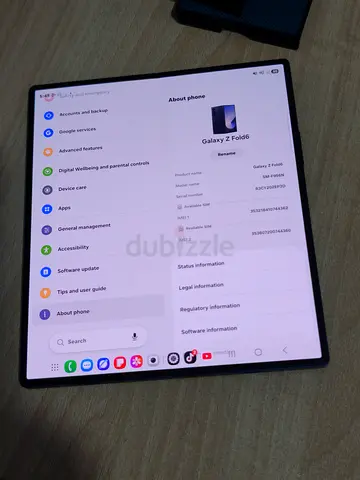 Samsung Z fold 6
