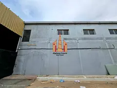 warehouse 4000 sqft frist floor 8 room and 1 big warehouse first floor industrial area 1 sharjah 60k