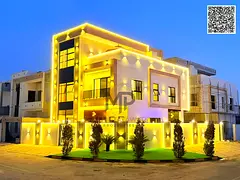 Luxury corner villa for sale in Al Zahia | Private pool and rooftop, registration fees included