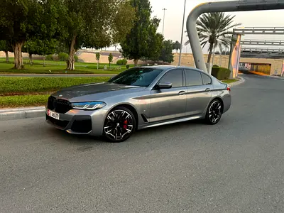 2023 BMW 540i M-Kit GCC - Under Warranty - perfect condition