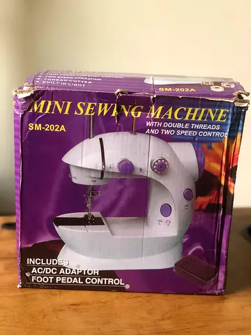 Mini Sewing Machine – Portable with Foot Pedal (Used)
