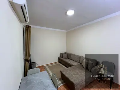 Parking - First Tenant - Fully Furnished - Luxury Furnishings - Balcony Open View - Equipped Kitchen - 1 Bathroom - Central AC - 1 Payment 25,000 Cash