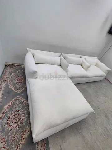 Expensive quality marina home feather 🪶 filled lshape sofa