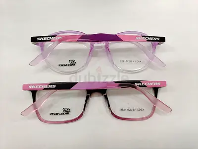 Pair of Skechers Kids/Youth Prescription-Style Glasses Frames - Pink/Purple