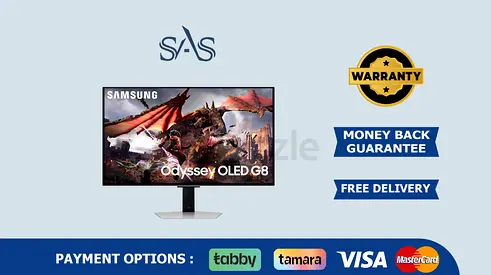 Samsung | 32 Inch | Odyssey OLED G8 | 240Hz Matte Screen | New | Free Delivery | Warranty | LS32DG80