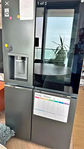 LG Instaview Fridge freezer Side by side With Mini Door thinQ Model
