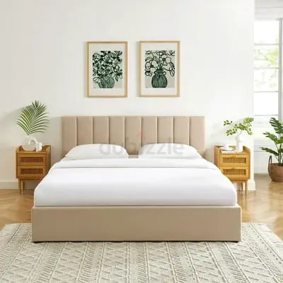 Brand new Queen size bed storage bed with Madical Mattress Queen Size Strong Bed