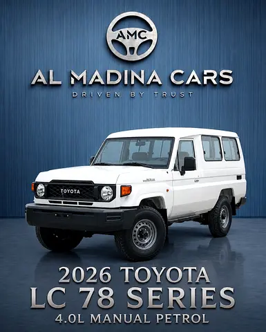 2026 Toyota Land Cruiser 78 series 4.0L Manual petrol