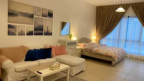 Fully Furnished Master Studio Room in BARSHA HEIGHTS TECOM