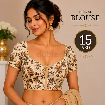 Floral Short Sleeve Women’s Blouse