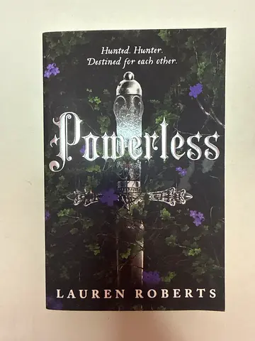 Powerless by Lauren Roberts - Paperback fantasy novel