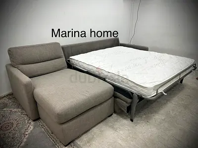 Like new condition marina home lshape sofa bed