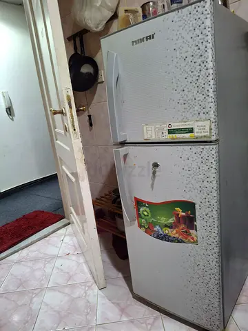 Nikai Double Door Refrigerator with Freezer – Good Working Condition