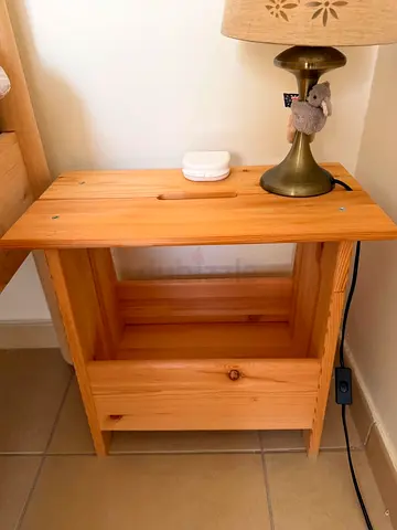 Ikea PERJOHAN Stool/sidetable with storage