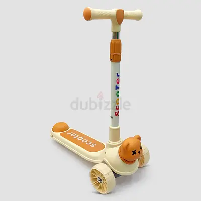 3-Wheel Kids Scooter with LED