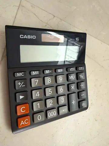 Casio Desktop Calculator - Working Condition