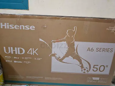 Hisense 50 UHD 4K A6 Series TV - Brand New in Box