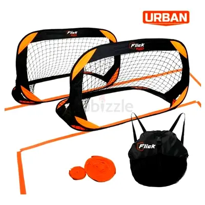 Urban Pitch Pack Portable Football Training Goal Set for Kids & Adults - Brand New