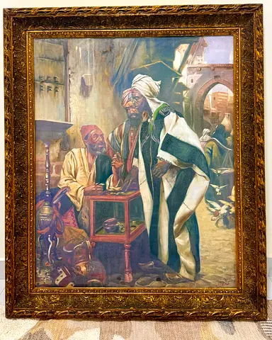 Original Acrylic Painting with Luxury Frame