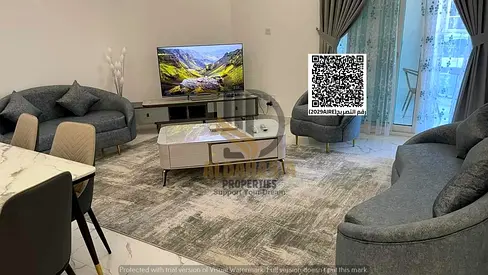 🏡 للبيع | شقة مفروشة بالتقسيط – تاور الواحة، الراشدية، عجمان