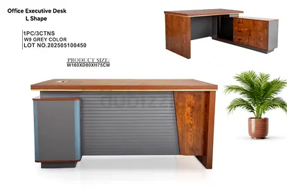 Brand new L shape Wooden office Table Available
