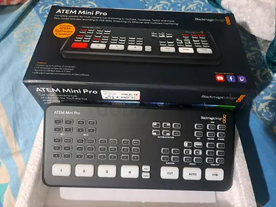 Blackmagic ATEM Mini Pro HDMI Live Stream Switcher - Good Condition