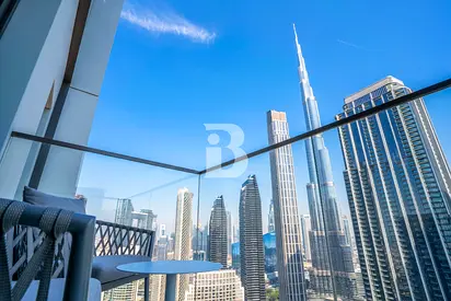 Luxury 3-Bedroom| Burj Khalifa View | High Floor