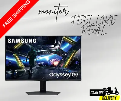 Samsung 27 Inch Odyssey G7 G70D UHD 144Hz Gaming Monitor LS27DG702EEXXY