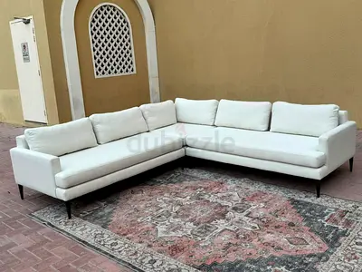 Comfortable Luxurious West Elm Andes Corner Sofa Sets