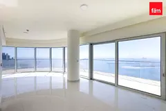 Full Palm Views | Rare Curved Terrace | Brand New — 2