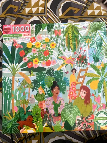 1000-piece Botanical Garden Jigsaw Puzzle - Like New