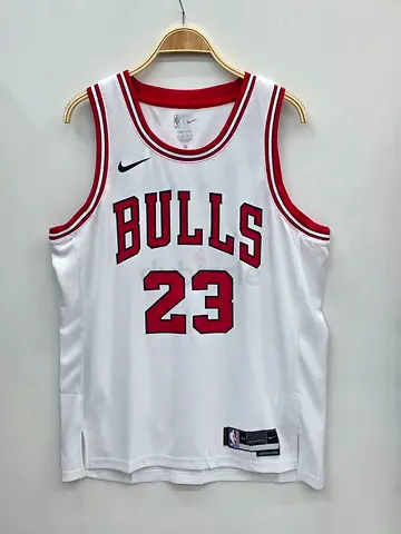 Mastercopy of Chicago Bulls #23 Basketball Jersey (White, Nike)