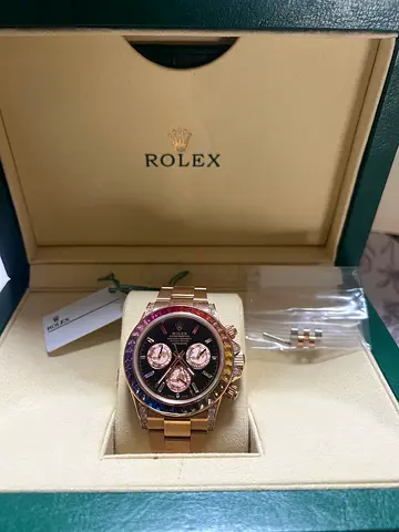 Rolex Cosmograph Daytona Rose Gold Chronograph Watch
