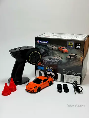 1:43 scale RC DRIFT CAR for sale unused PORSCHE